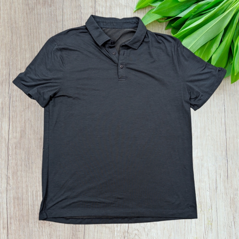 COPY - Lululemon Polo Shirt Size Large Blue